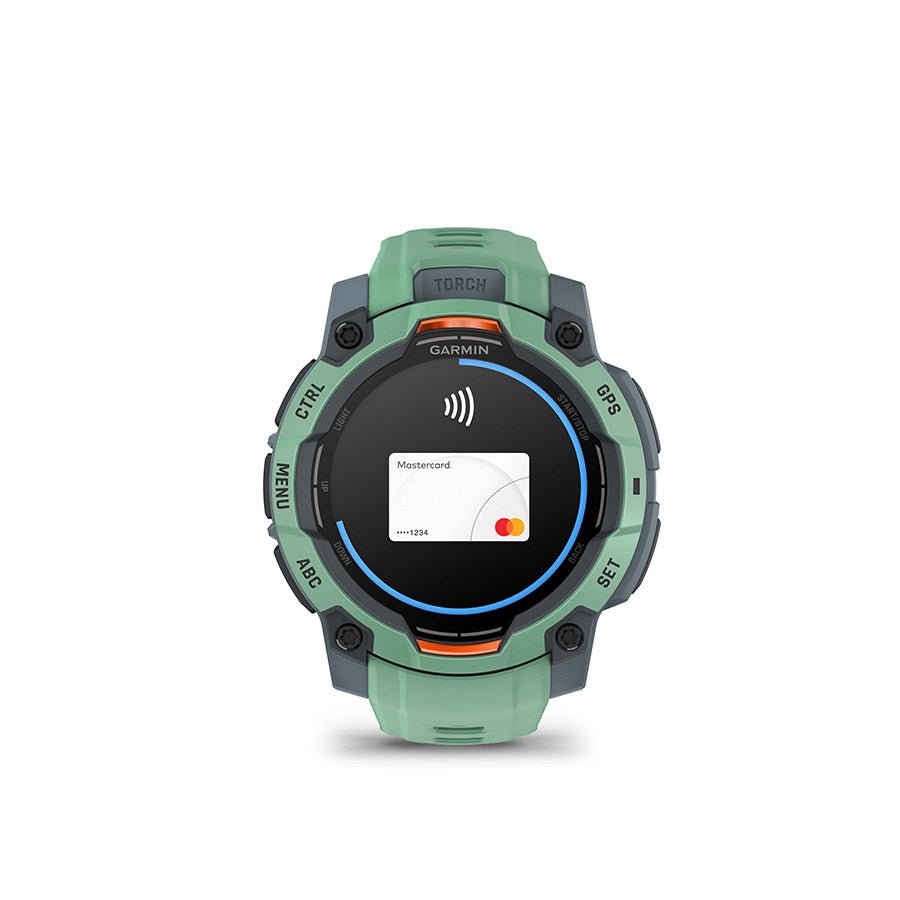 Watches Garmin Garmin Instinct 3 45mm AMOLED Watch Watch Color: Neo Tropic Wristband: Neo Tropic - Silicone Dark Slate Gray