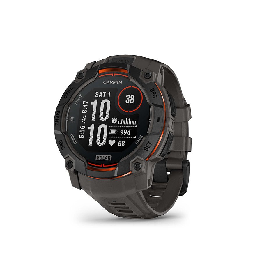 Watches Garmin Garmin Instinct 3 50mm Solar Black/Charcoal Dark Slate Gray