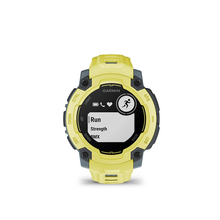 Watches Garmin Garmin Instinct E 45mm Watch Watch Color: Electric Lime Wristband: Electric Lime - Silicone Dark Slate Gray