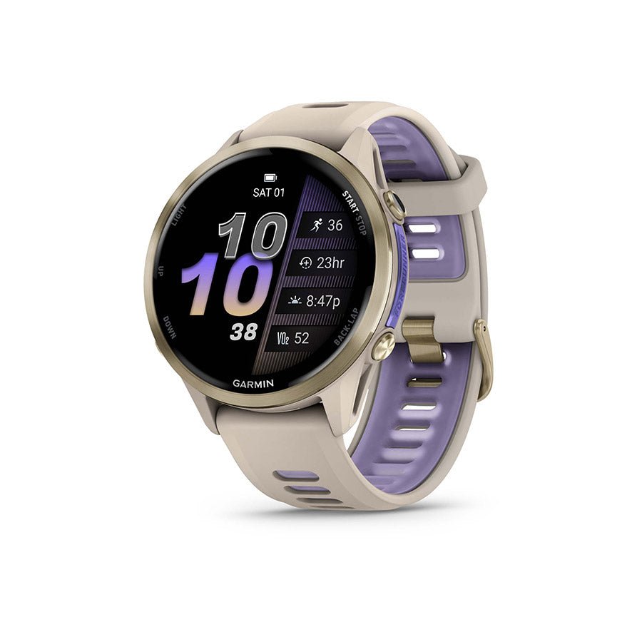 Watches Garmin Garmin Forerunner 970 Watch Watch Color: French Grey Wristband: French Grey/Translucent Indigo - Silicone Dark Gray
