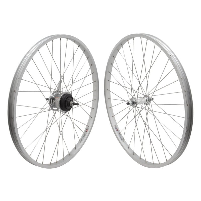 Wheels Wheel master Wheel master 26` Alloy Cruiser/Comfort 26in Wheel SET Gray