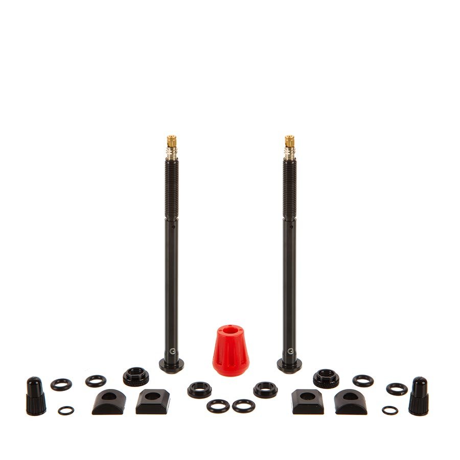 Computers and Accessories Quarq Quarq TyreWiz 2.0 Valve Pack G (44.2-51.4mm) Kit Light Pink