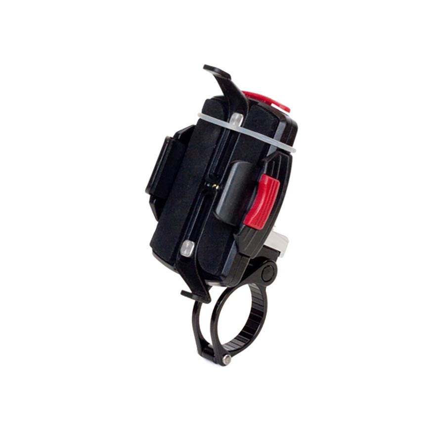 Phone Bag and Holder Minoura Minoura Smart Phone Standard Handlebar Holder: Fits 22.2 25.4 and 28.6mm Black
