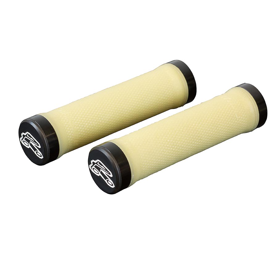 Grips Renthal Renthal Lock On Grips - Off White Lock-On Tan