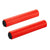 Grips Supacaz Supacaz Siliconez Grips 130mm 34mm Red Pair Orange Red