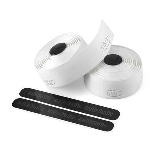 Bar Tape Selle Italia Selle Italia SMOOTAPE Corsa Handlebar Tape White Dark Slate Gray
