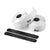 Bar Tape Selle Italia Selle Italia SMOOTAPE Gran Fondo Handlebar Tape White Dark Slate Gray