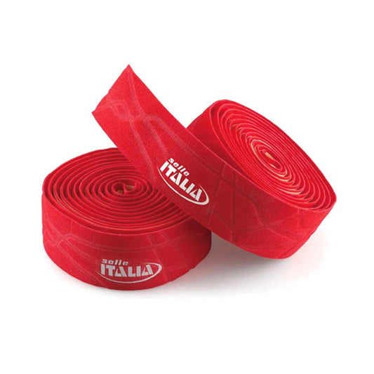 Bar Tape Selle Italia Selle Italia SMOOTAPE Gran Fondo Handlebar Tape Red Firebrick