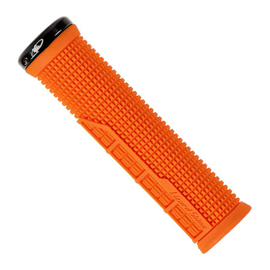 Grips Lizard Skins Lizard Skins Machine Grip - Blaze Orange Single Sided Lock-On Chocolate