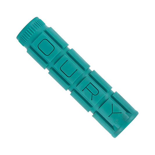 Grips Oury Grips Oury Single Compound V2 Grips - Teal Dark Cyan