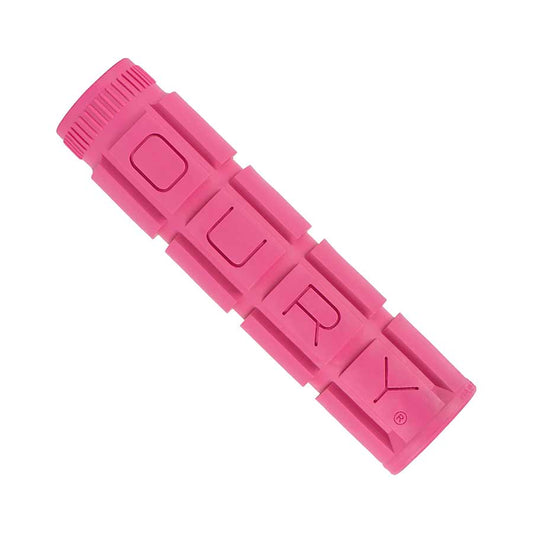 Grips Oury Grips Oury Single Compound V2 Grips - Pink Plush Pale Violet Red