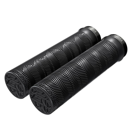 Grips TruVativ TruVativ Descendant Grips - Locking 133mm Black Black