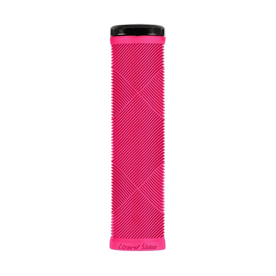 Grips Lizard Skins Lizard Skins Strata Lock-On Grips - Pink Violet Red
