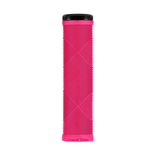 Grips Lizard Skins Lizard Skins Strata Lock-On Grips - Pink Violet Red