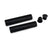 Grips RockShox RockShox Textured Slip-On Grips 135mm Black Pair Lavender