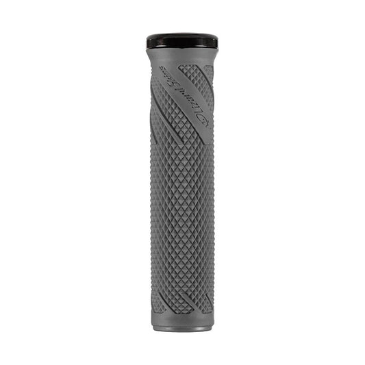 Grips Lizard Skins Lizard Skins Wasatch Lock-On Grips - Graphite Dim Gray