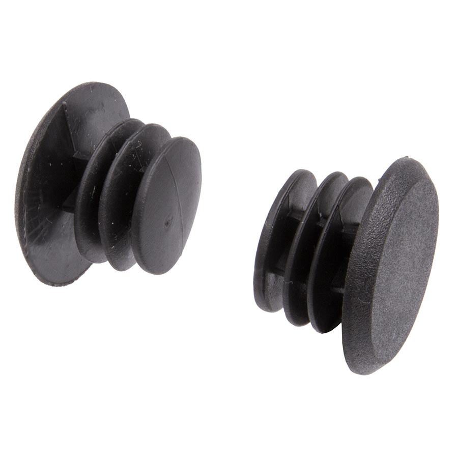 Bars Ends & Plugs M-Wave M-Wave Fit-Plugs Bar End Plugs Set of 4 Dark Slate Gray