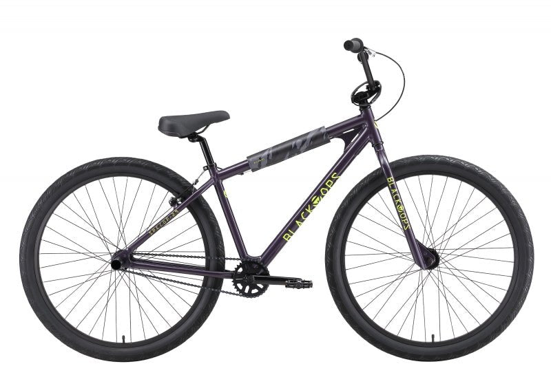 Bicycle Black ops Black ops SpecOp-29 Step-Over 17` Midnight Purple Metallic 29` Anodized Black 1 Speed V-Brake Dark Slate Gray
