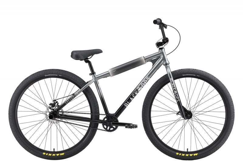 Bicycle Black ops Black ops SpecOp-29 Disc Step-Over 17` Grey / Black Fade 29` Anodized Black 1 Speed Disc-Brake Dark Slate Gray