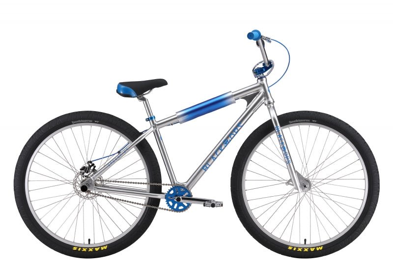 Bicycle Black ops Black ops SpecOp-29 Disc Step-Over 17` Silver Flash 29` Anodized Silver 1 Speed Disc-Brake Light Gray