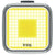 Knog Blinder Light Square Pattern Front Black