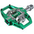 HT Pedals T2 Clipless Platform Pedals CrMo - Green  