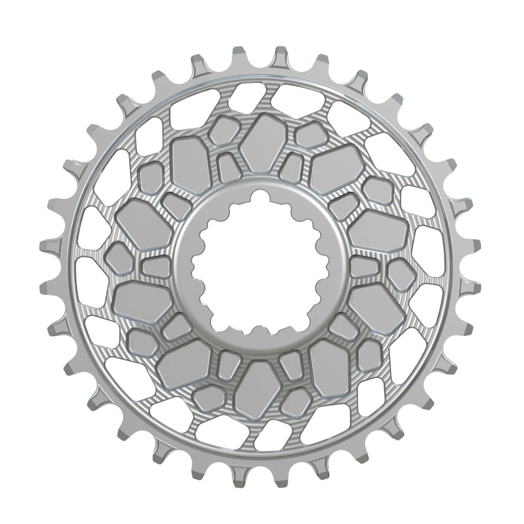 Works Components GEO Chainring SRAM 3-Bolt 32T Boost 3mm Slv