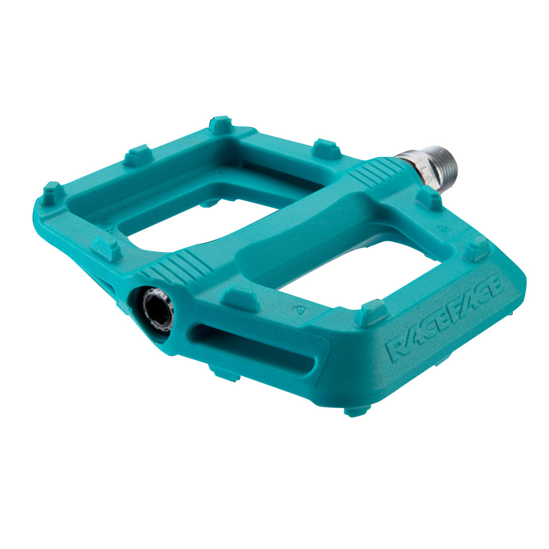 RaceFace Ride Pedals - Platform Composite 9/16" Turquoise