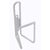 Water Bottle Cages Planet Bike Planet Bike Alloy 6.2mm Water Bottle Cage - Aluminum Silver Snow