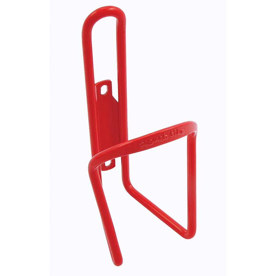 Water Bottle Cages Planet Bike Planet Bike Alloy 6.2mm Water Bottle Cage - Aluminum Red Firebrick