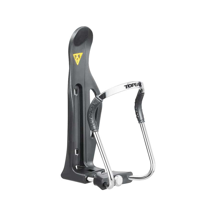 Water Bottle Cages Topeak Topeak Modula II Alloy Quick Adjust Water Bottle Cage: Black Dim Gray