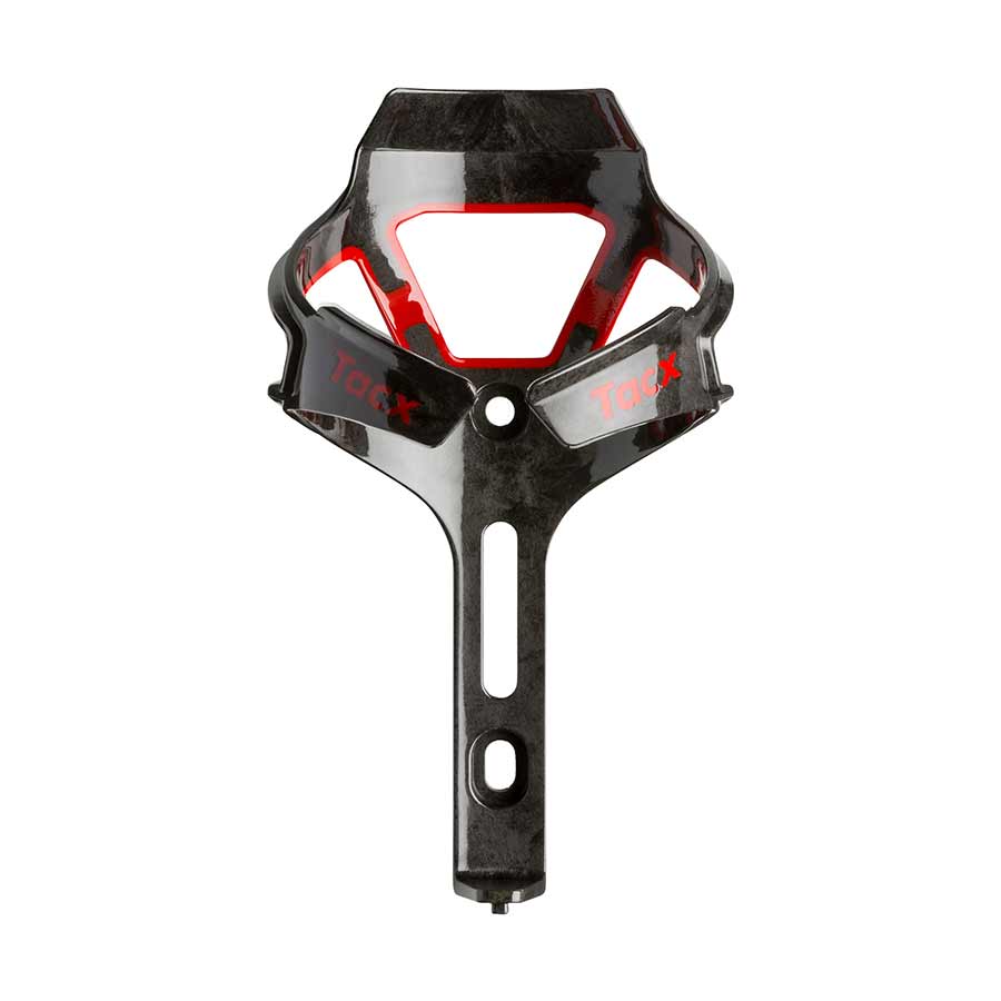 Bottle Cages and Parts Garmin Garmin Tacx Ciro Bottle Cage Polyamide / Carbon Glossy Red 29g Dark Slate Gray