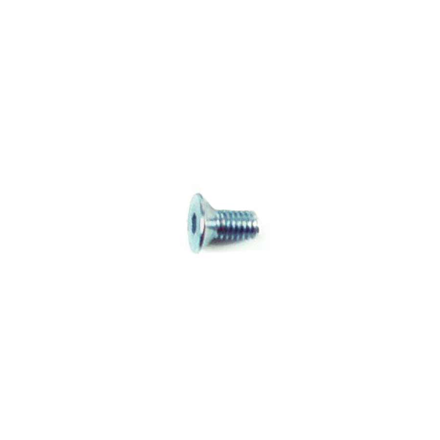 Bottle Cages and Parts Wheels Manufacturing Wheels Manufacturing Stainless Steel M4 Flat Head Cap Screw 8mm 50pcs Light Gray
