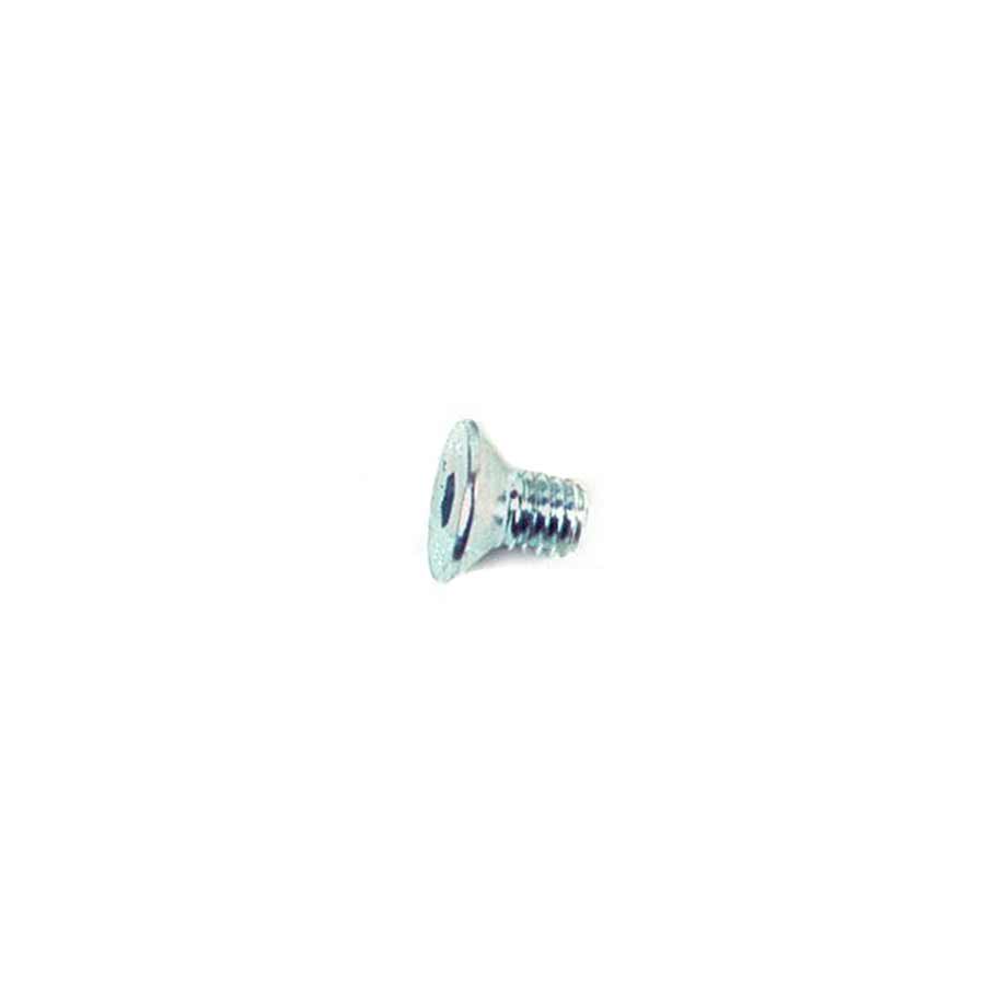 Bottle Cages and Parts Wheels Manufacturing Wheels Manufacturing Stainless Steel M5 Flat Head Cap Screw 8mm 50pcs Light Gray