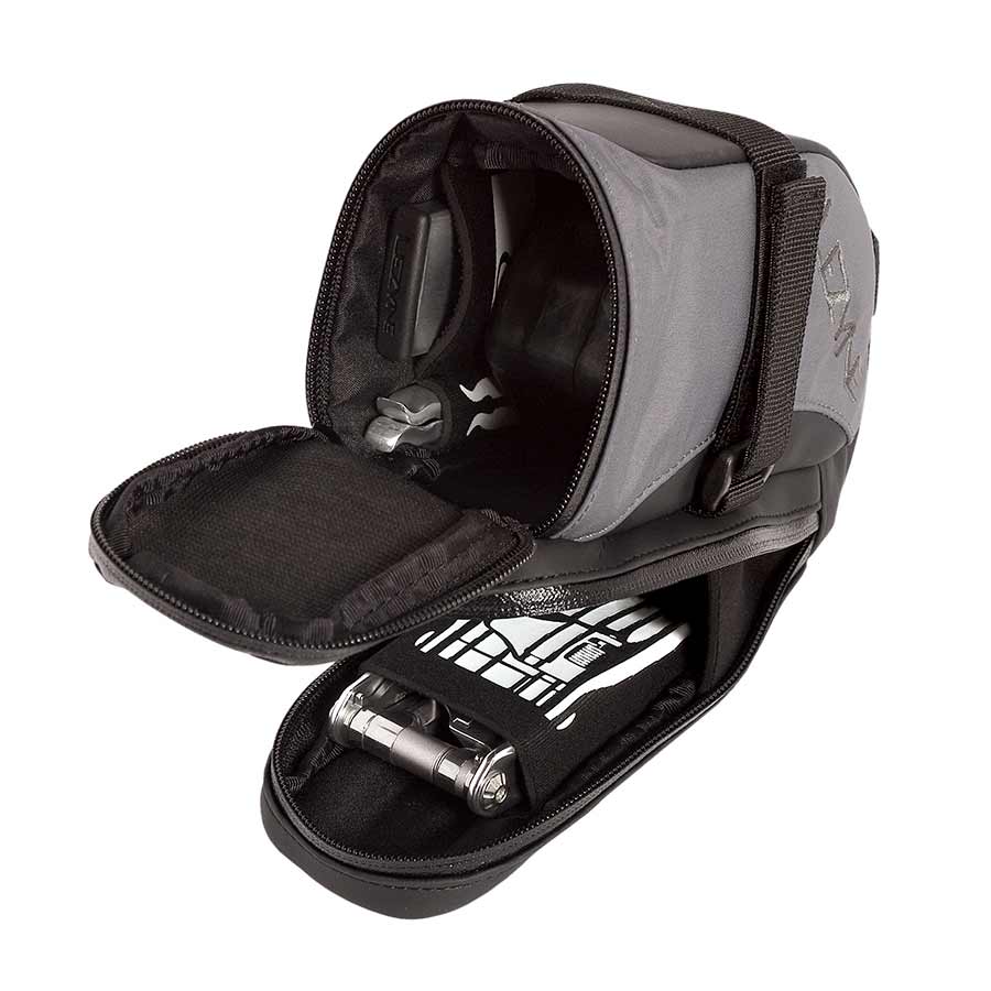 Seat Bag Lezyne Lezyne L-Caddy Seat Bag: Black/Black Dark Slate Gray