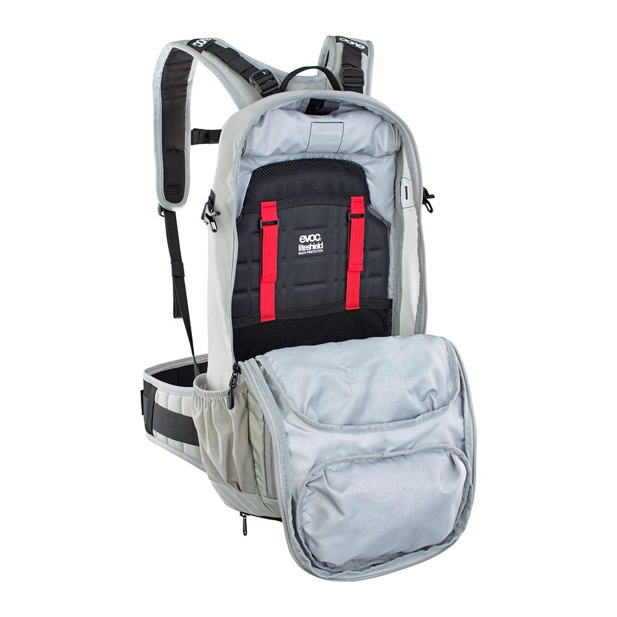 Backpack & Messenger Bags EVOC EVOC FR Enduro Protector backpack 16L Stone ML Gray