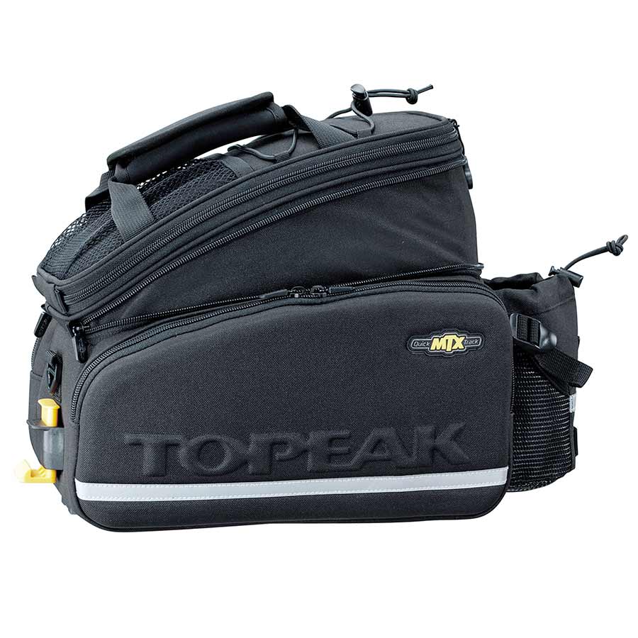 Trunk Bags Topeak Topeak MTX DX Trunk Bag Expanding Top Panel MTX Quick Track Compatible Dark Slate Gray