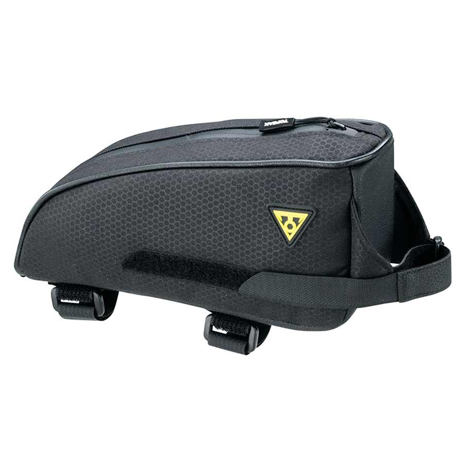 Top Tube & Down Tube Packs Topeak Topeak TopLoader Top Tube Bag - Strap-On Black Dark Slate Gray