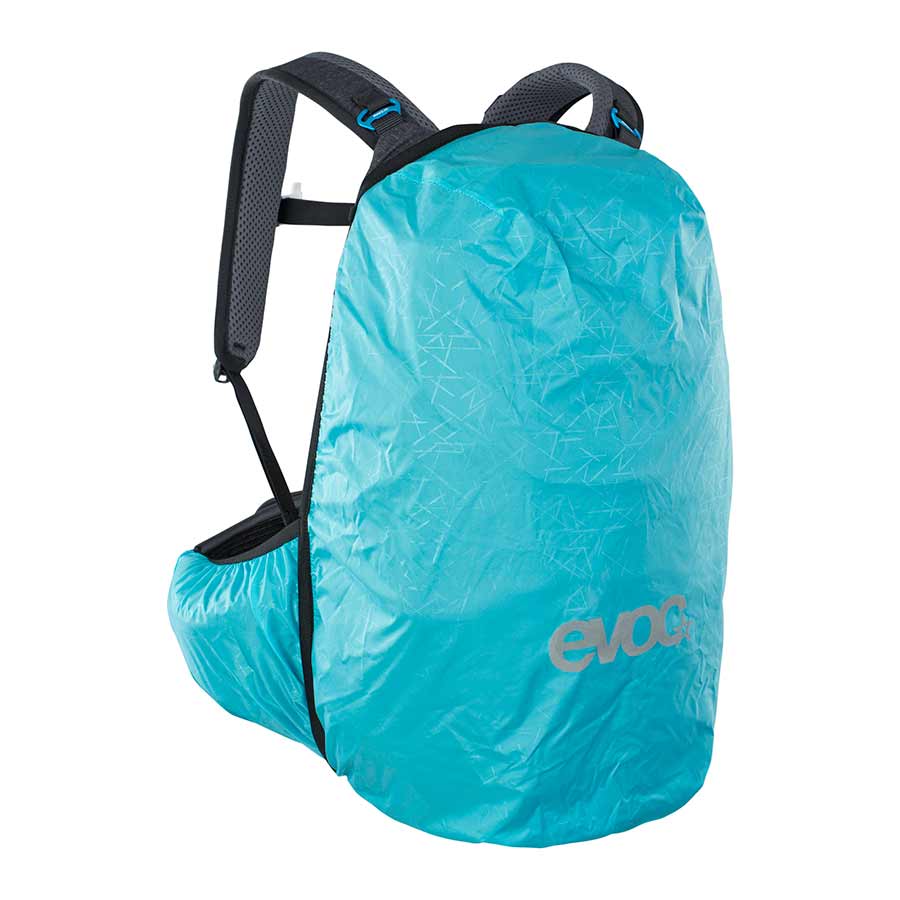 Backpack & Messenger Bags EVOC EVOC Trail Pro 26 Protector backpack 26L Carbon/Grey SM Light Sea Green