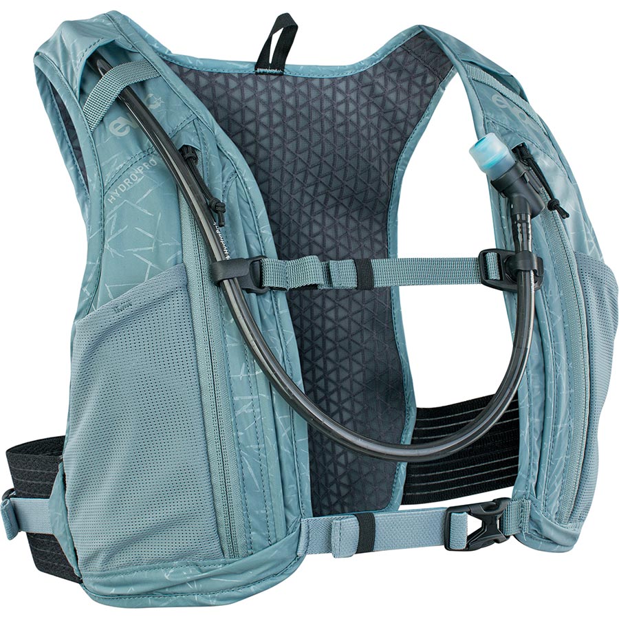 Hydration EVOC EVOC Hydro Pro 1.5 + 1.5l Bladder Hydration Bag Volume: 1.5L Bladder: Included (1.5L) Steel Slate Gray