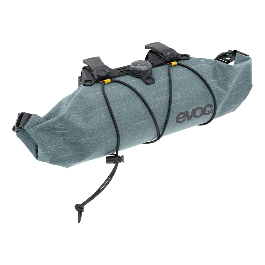 Handlebar Bags EVOC EVOC Handlebar Pack BOA WP Handlebar Bag 2.5L Steel Slate Gray