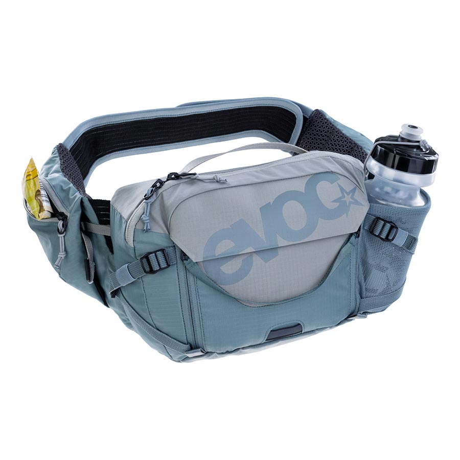 Hip Packs EVOC EVOC Hip Pack Pro 3 Hip Pack 3L Not included Steel Light Slate Gray