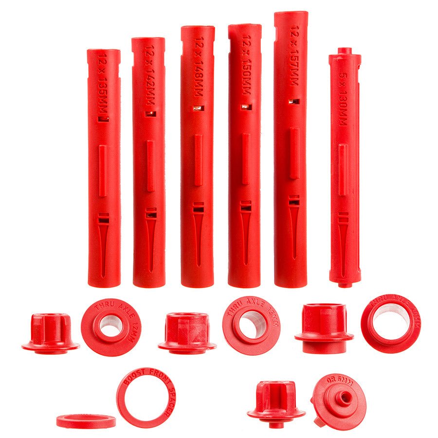 Bag Accessories EVOC EVOC Adapter Replacement Set for Bike Bag Pro Firebrick