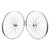 Wheels Wheel master Wheel master 27` Alloy Road Double Wall 27in Wheel SET Light Gray