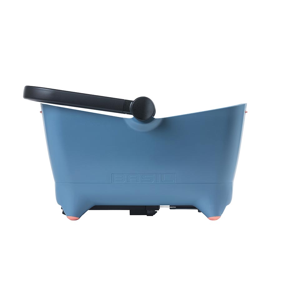 Baskets and Accessories Basil Basil Buddy Dog Basket Blue Steel Blue
