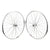 Wheels Wheel master Wheel master 700C Alloy Road Double Wall 700C Wheel SET Light Gray