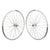 Wheels Wheel master Wheel master 700C Alloy Road Double Wall 700C Wheel SET Gray