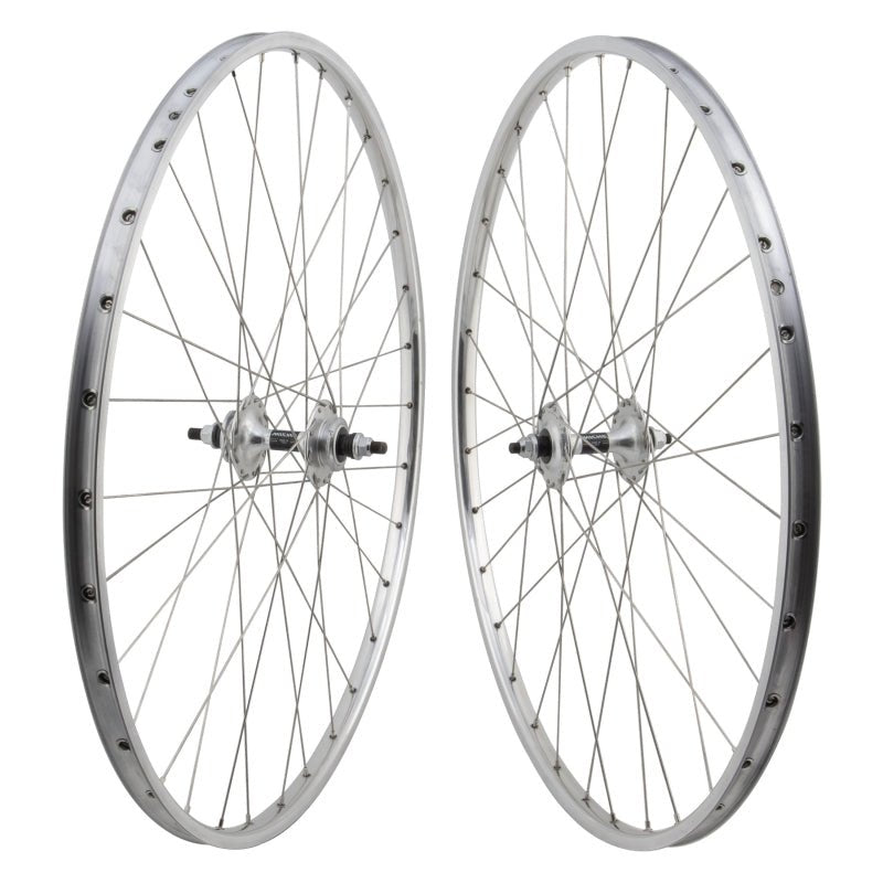 Wheels Wheel master Wheel master 700C Alloy Fixed Gear Double Wall 700C Wheel SET Gray