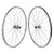 Wheels Wheel master Wheel master 700C Alloy Road Double Wall 700c Wheel SET Dark Gray