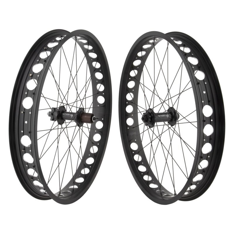 Wheels Wheel master Wheel master 26` Alloy Fat Disc 26in Wheel SET Dark Slate Gray